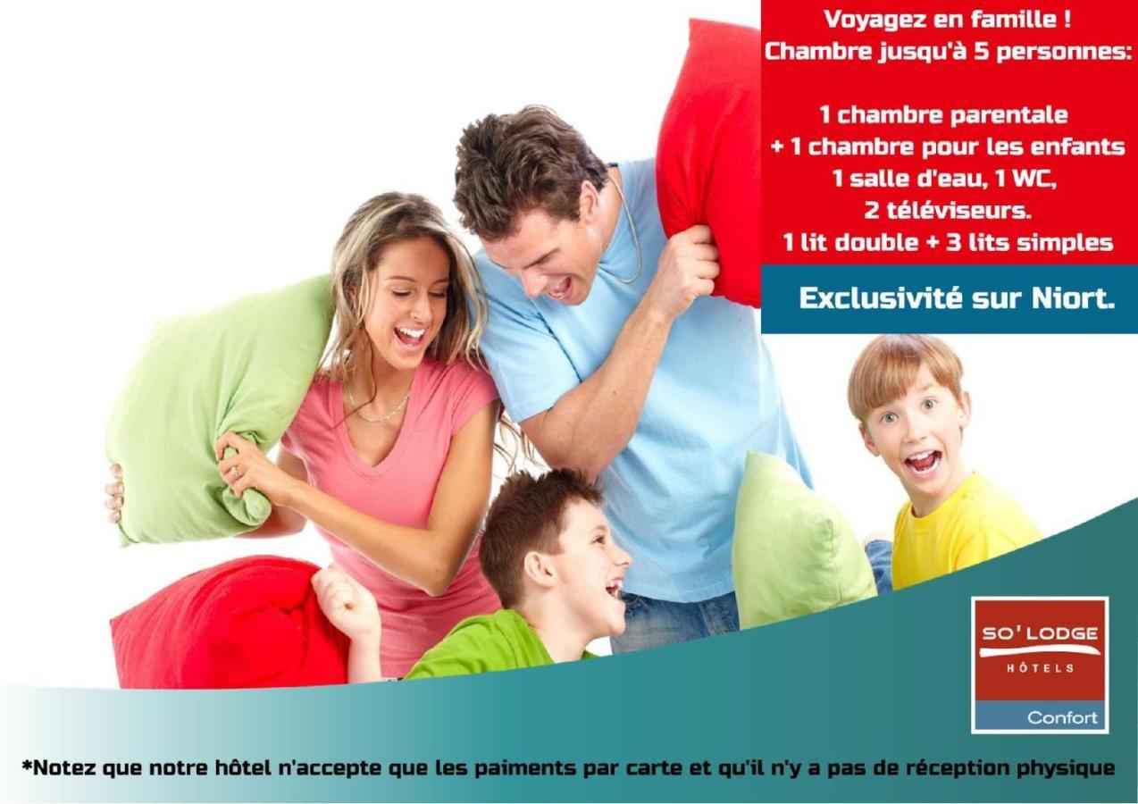 So'Lodge Niort A83 La Creche Exteriör bild